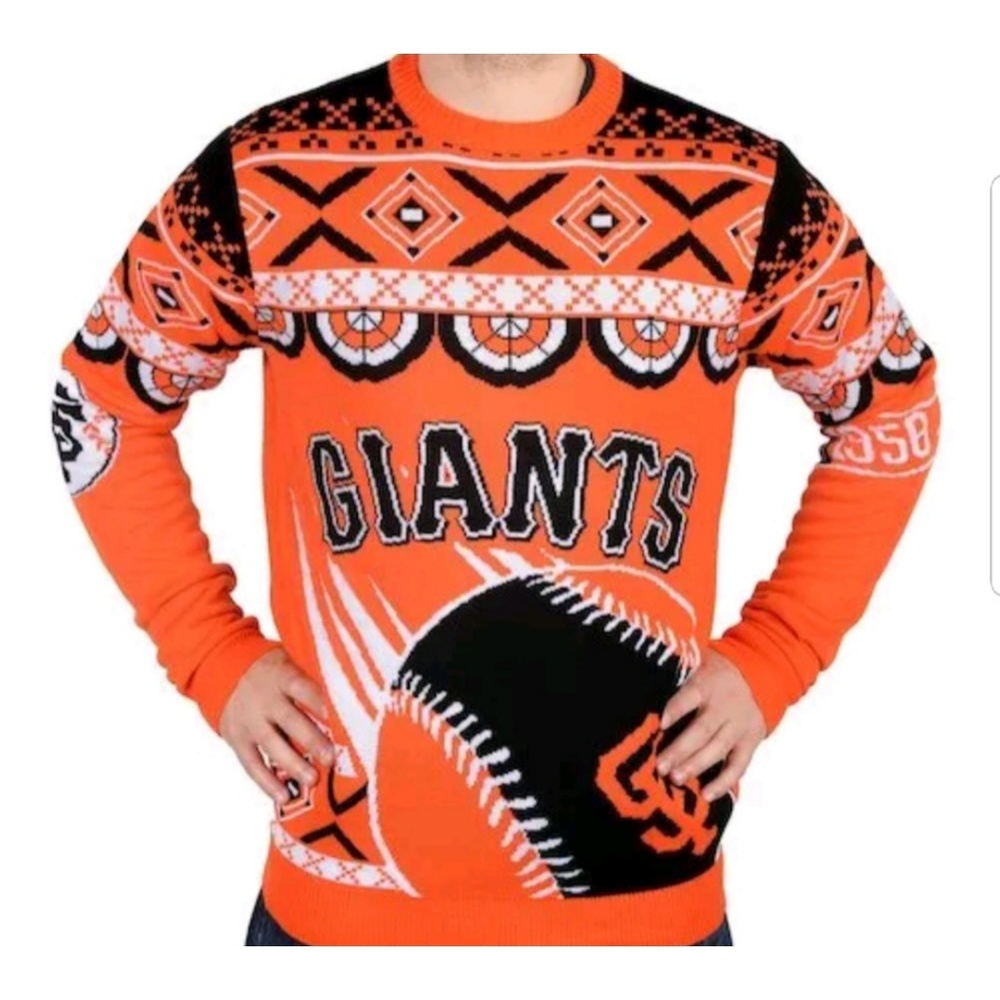 Klew san Francisco Giants ugly sweater nwt sz XL
